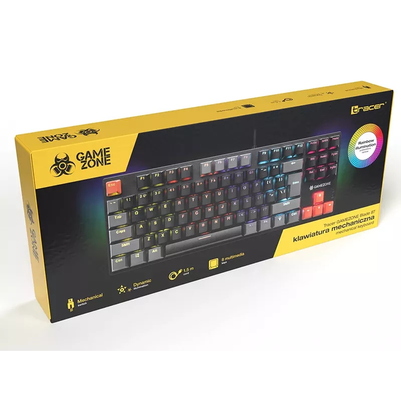 TRACER mechanisch toetsenbord GAMEZONE Blade 87