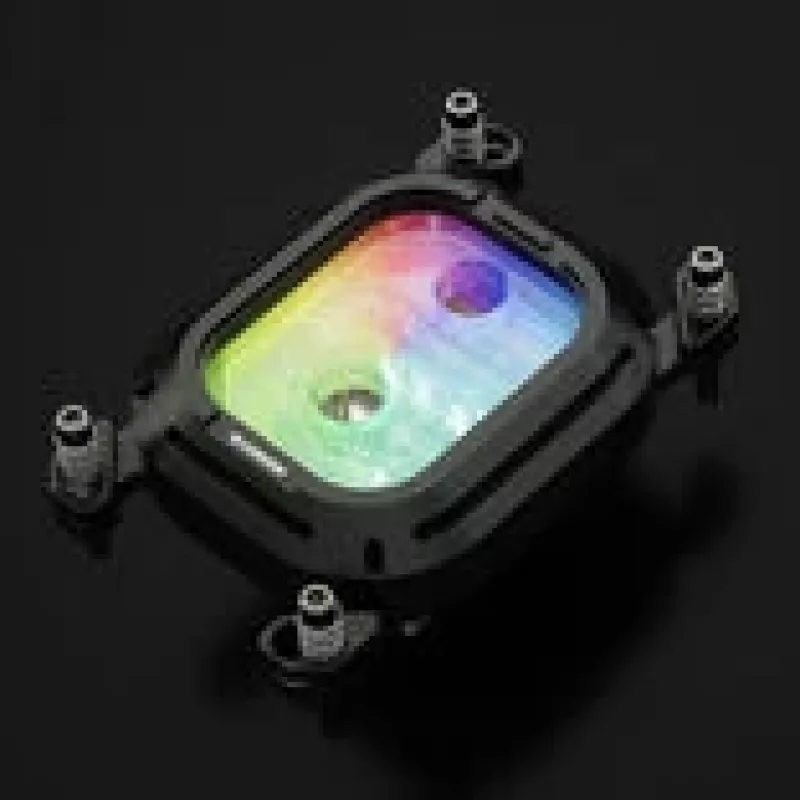 Waterblok Barrow Kepler Series LTHOA-04N B zilver – CPU/GPU-koelcomponent