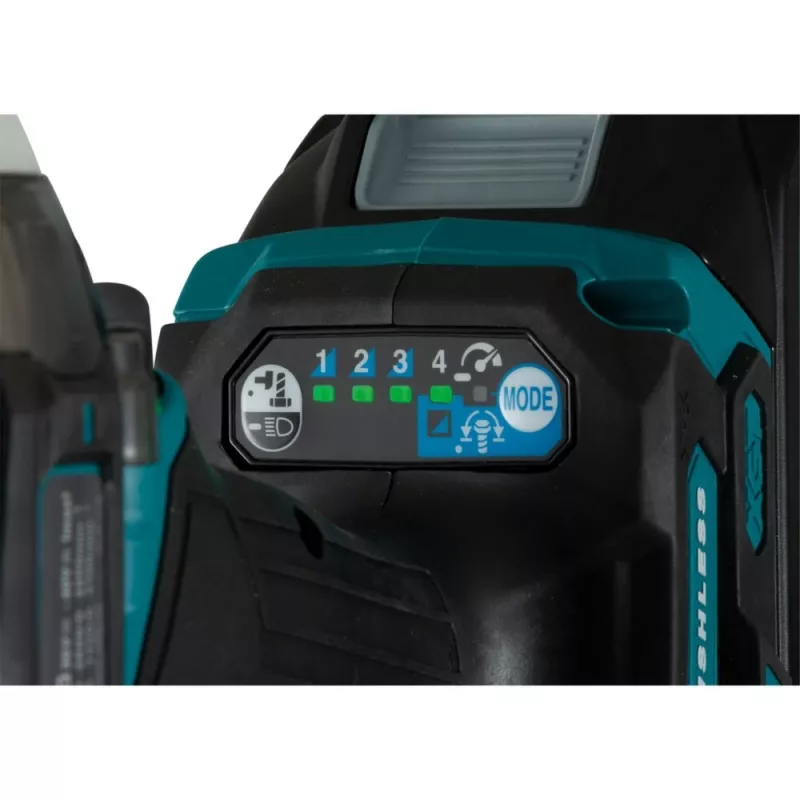 Makita TW004GZ XGT 40 V accu-slagmoersleutel, 1/2 inch, 3200 tpm, 350 Nm, zonder accu en lader, blauw/zwart