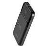 Savio BA-09 draadloze powerbank, 10000 mAh, zwart