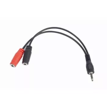 AUDIOKABEL 3.5MM 4-PIN NAAR/3.5MM S+MIC CCA-417 GEMBIRD