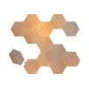 Nanoleaf | Elements Wood Look Hexagons Starterskit (13 panelen) | Koudwit + Warmwit