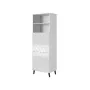 Kast ABETO 60x40x176.5 cm wit/glanzend wit