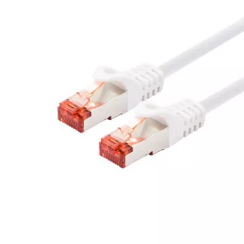 Netwerkkabel LOGON TCR66SS015W Cat6 SF/UTP (S-FTP) wit 1,5 m RJ-45–RJ-45