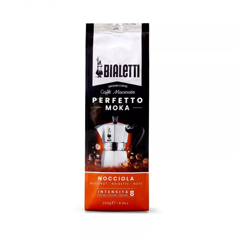Bialetti Perfetto Moka hazelnoot 250 g