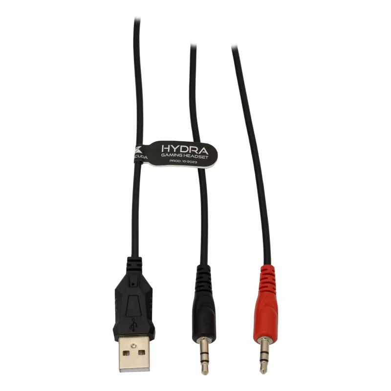 Hoofdtelefoon Baracuda BGH-021 Hydra zwart