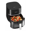 Amica AFM 6020 heteluchtfriteuse, 7,2 l, 1700 W, 10 programma's, lcd-display, zwart