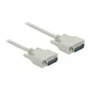 Seriële kabel DeLOCK 85975 beige 1m Sub-D15