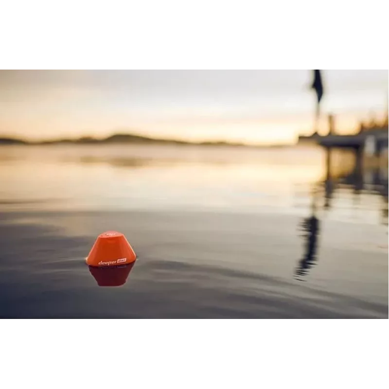 Fishfinder Deeper START — draagbare werpbare sonar, 50 m bereik, lithium-polymeer accu