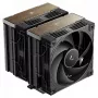 Luchtkoeler DeepCool AK620 G2, 120-mm-ventilator, compatibel met LGA1700/1200/115x en AM4/AM5, zwart, 144×127×159 mm