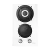 ISEASY MGBG-312A gaskookplaat, 2 branders (wit)