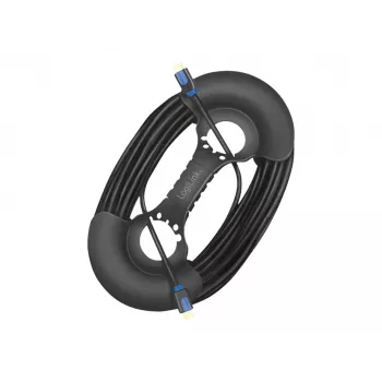 Kabelorganizer LogiLink KAB0068 universeel zwart polypropyleen 1 stuk