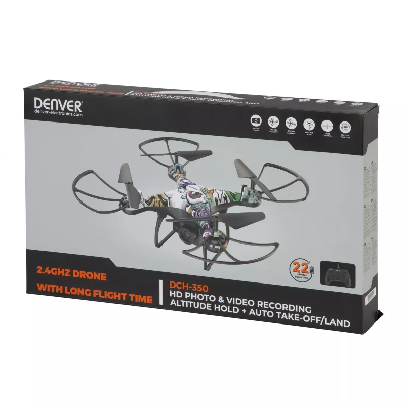 Drone Denver 2,4 GHz met HD-camera en hoogtebehoud
