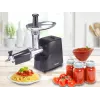 Beper P102ROB200 elektrische vleesmolen met tomatenpers, 1200 W, zwart