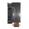 CPU-luchtkoeler SAVIO SAVGCOVORTEXX2ARGB met 4 heatpipes, 120-mm-ARGB-ventilator, zwart
