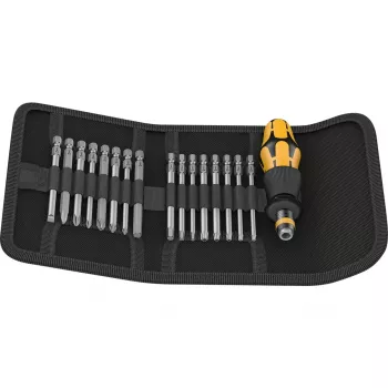Wera Kraftform Kompakt 60 ESD - handgreep met bitset - 17 stuks (05051043001)