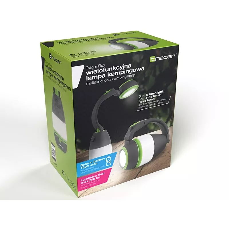 Multifunctionele campinglamp Flex