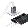 Oplader T66 45W GaN CC290 USB-A + USB-C