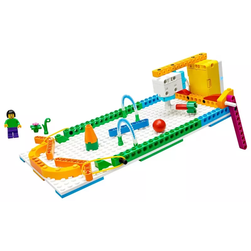 LEGO Education SPIKE Essential Set A+ 45345 – leerrobotica- en programmeerbouwpakket, 449 elementen, vanaf 6 jaar