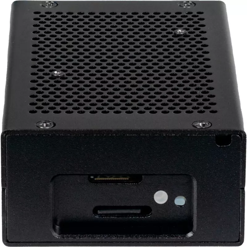Joy-IT RB-AlucaseP5-01B SBC-behuizing Raspberry Pi aluminium zwart (RB-AlucaseP5-01B)
