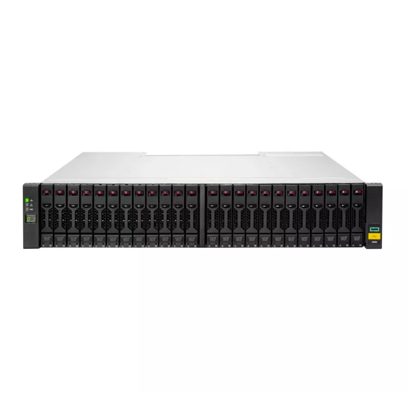 HPE MSA 2060 disk-array 0 TB rack 2U Zilver Zwart HDD SSD