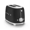 Toaster Smeg 50's Style TSF01BLMEU 2 sneetjes zwart roestvrijstaal