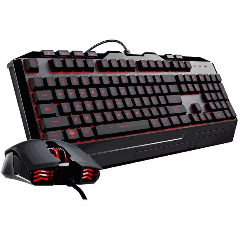 YY Cooler Master desktop gaming Devastator 3 [DE] zwart mono RGB herziene versie