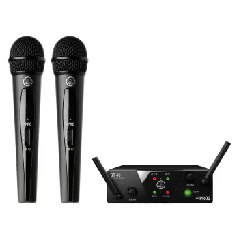Draadloze microfoonset AKG WMS40 Mini2 Vocal