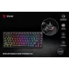 Savio Phenix SAVGK-RED gamingtoetsenbord USB RF draadloos Bluetooth QWERTY