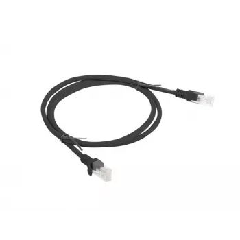Netwerkkabel LANBERG PCU5-10CC-0100-BK RJ-45 Cat5e, U/UTP, 1 m, zwart
