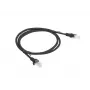 Netwerkkabel LANBERG PCU5-10CC-0100-BK RJ-45 Cat5e, U/UTP, 1 m, zwart