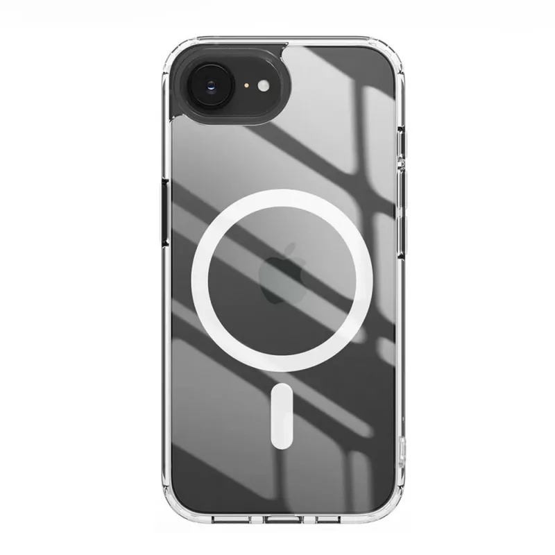 Nevox StyleShell SHOCKFlex - iPhone 16e/17e compatibel met MagSafe transparant