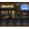 Wi-Fi USB-adapter MERCUSYS MA72XH AX1800 met high-gain antennes, USB-A plug-and-play