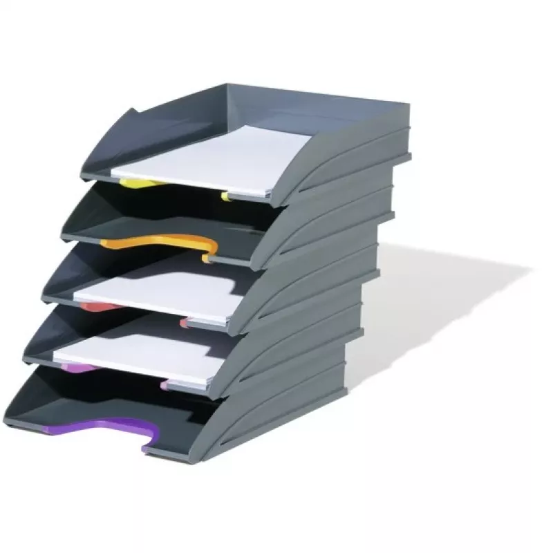 DURABLE briefbakken VARICOLOR® TRAY SET A4 1 SET 770557