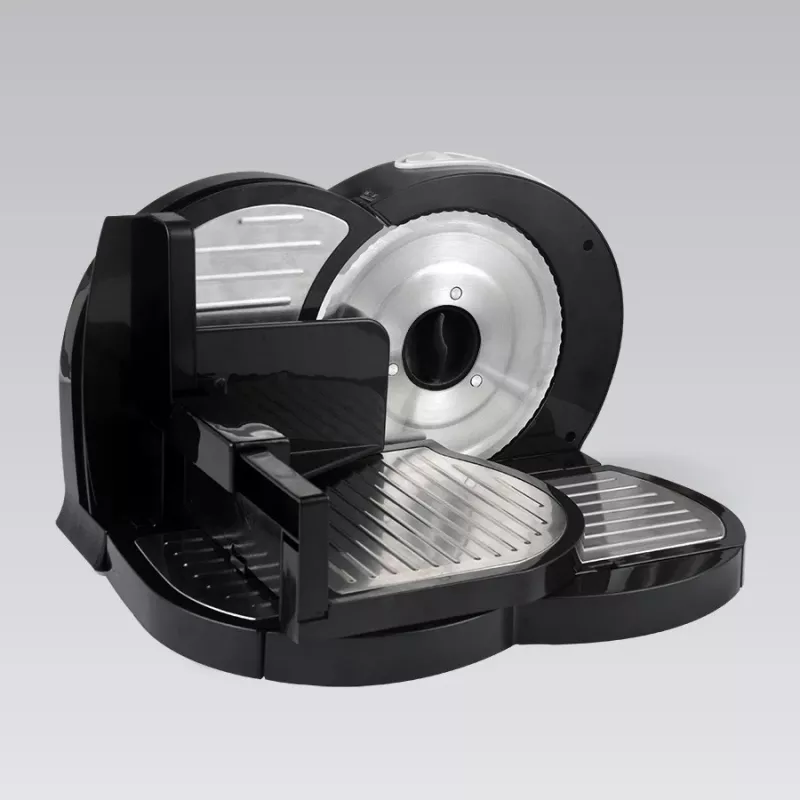 Snijmachine Maestro MR-591 — elektrische keukensnijmachine, model MR-591, zwart