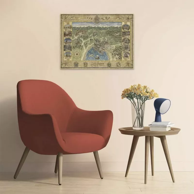 Ravensburger puzzel Hogwarts kaart 1500 stukjes – Ravensburger 1500 stukjes