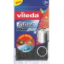 Vileda 141656 Glitzi Power Inox schuurspons, stof / roestvrij staal, grijs, 2 st.