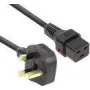 ACT netkabel UK-stekker – C19 IEC Lock zwart 2 m PC1214 230 V 16 A