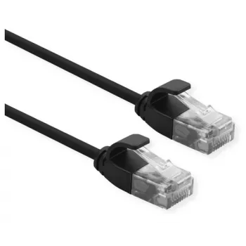 Netwerkkabel ROLINE 21.15.3954 RJ-45 Cat6a 1,5 m zwart