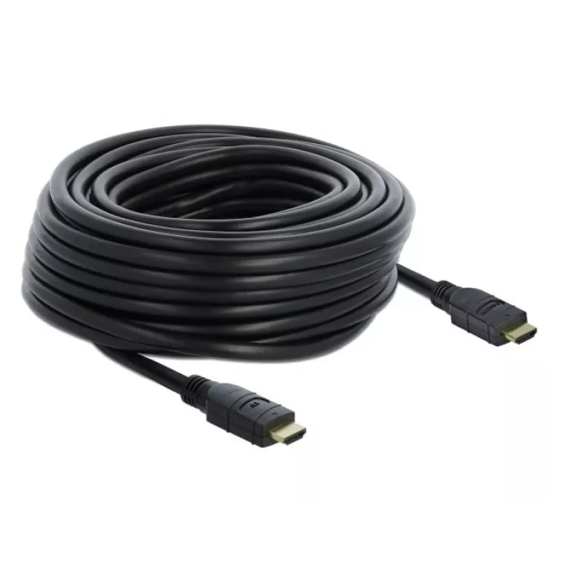 HDMI-kabel DeLOCK 85286 20 m Type-A stekker naar stekker zwart