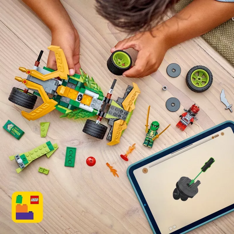 LEGO bouwset NINJAGO Lloyds Action Speedster 71828, 181 onderdelen, 2 minifiguren, leeftijd 7+