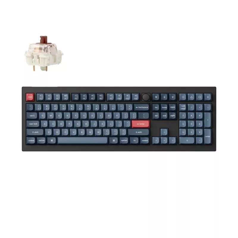 Toetsenbord Wrl V6 MAX/CARBON zwart V6M-D3 Keychron