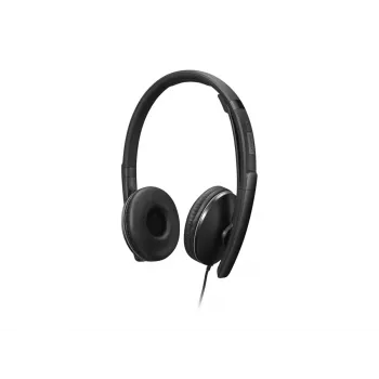 Lenovo 4XD1P83425 hoofdtelefoon/headset bedraad hoofdband gesprekken/muziek USB Type-A zwart