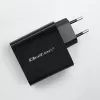 Oplader QOLTEC Super Quick PD 65W USB‑C Power Delivery 5–20V, 1x USB‑C, USB PD 3.0, Type-C-stekker, 65 W