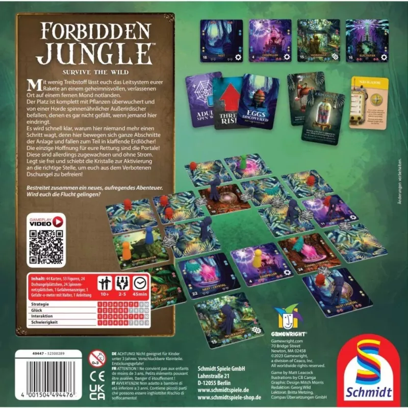 Forbidden Jungle, bordspel