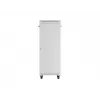 LANBERG 19 inch 32U staande serverrackkast 600×600 mm grijs met geperforeerde deuren en LCD (flat pack)