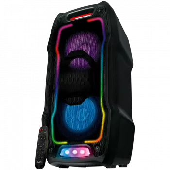 Luidspreker SVEN PS-730, zwart (100W, TWS, Bluetooth, FM, USB, microSD, LED-display, 4400 mAh)