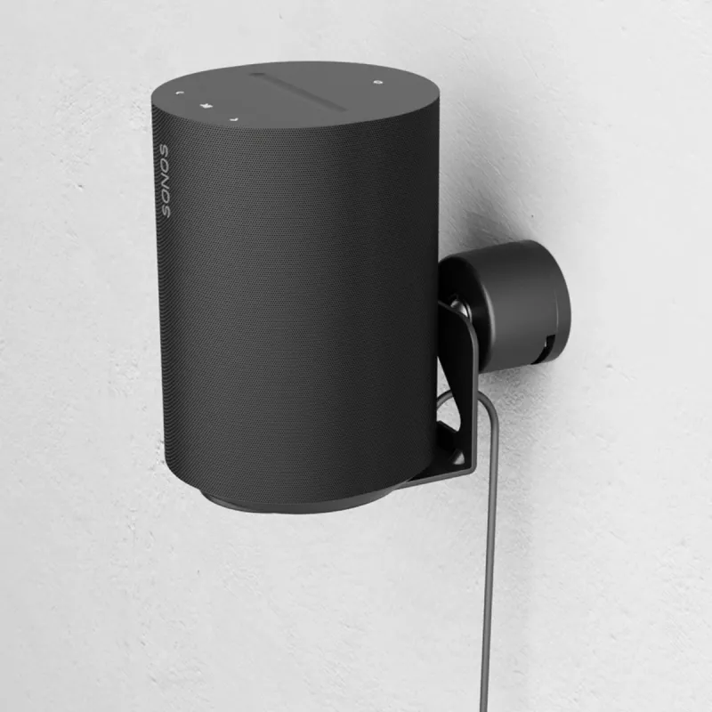 Wandbeugel MACLEAN MC-495 voor 2x Sonos ERA luidsprekers, verstelbare hoek, robuust