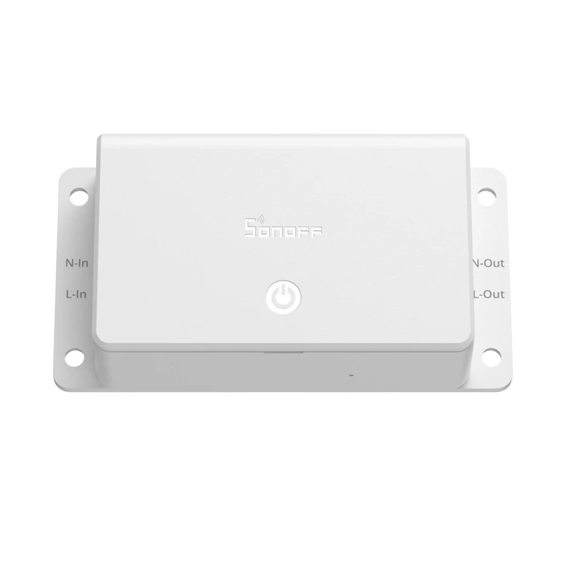 Slimme Wi‑Fi-schakelaar Sonoff Basic R5 Gen5 10A Matter — eenkanaalsrelais voor huisautomatisering