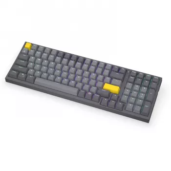 Celeris 1800, gaming-toetsenbord grijs, US-layout, ENDORFY Yellow van Gateron